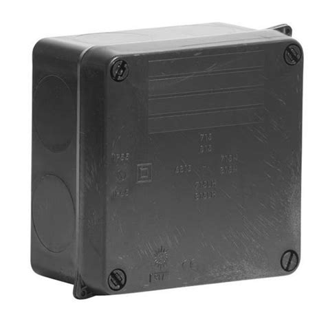 black junction box ip65|ip65 wiska box.